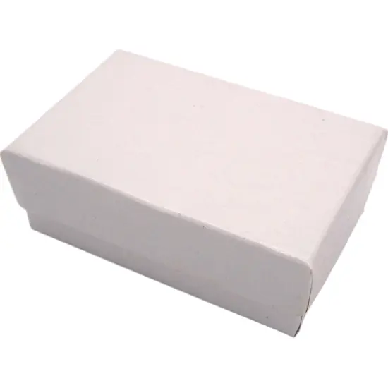 White Cotton Filled Jewelry Gift Boxes For Display Showcases Kit 125 Pcs {4}