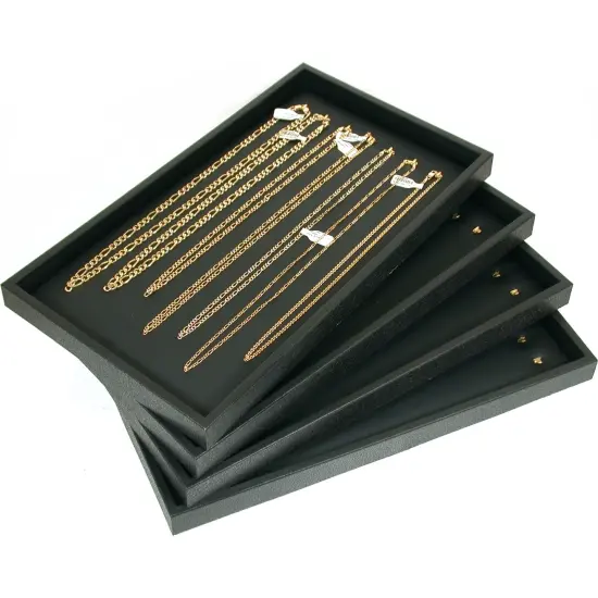 Jewelry Display Carrying Case Rolling With Trays New {6}