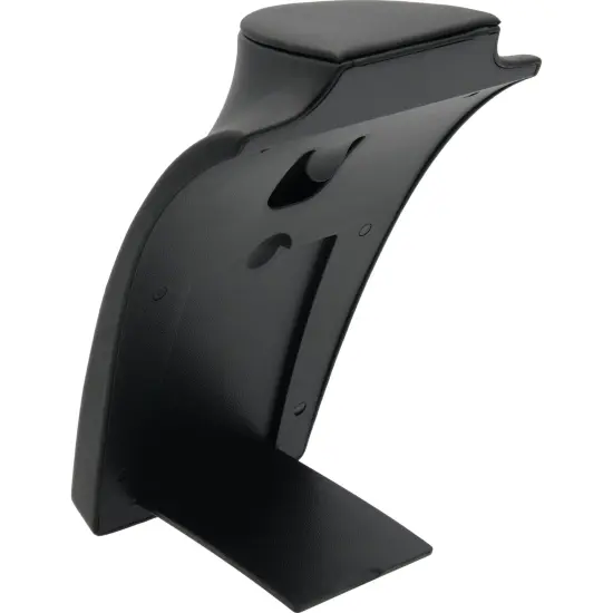 Black Leather Bust with Retractable Stand Jewelry Display 8 1/4" Tall, Set of 12 {3}