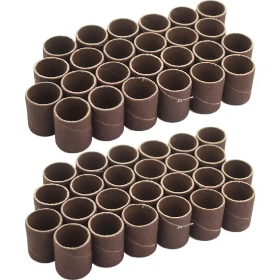 96 Abrasive Sanding Bands Drum Rotary Tool Fine .75" {1}