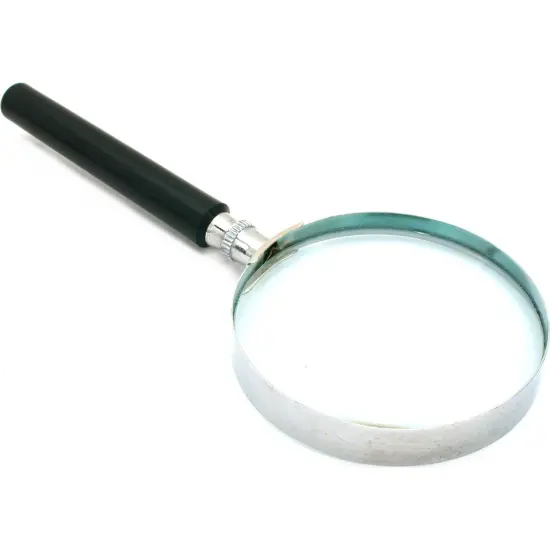 5x Round Magnifying Glass Stamp Coin Magnifier 2 1/2" {1}