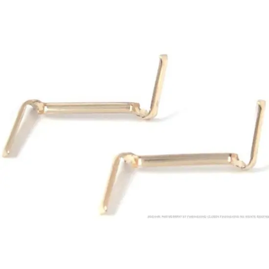 2 Ring Guards Medium Yellow Sizer Adjust Jewelry Parts {1}