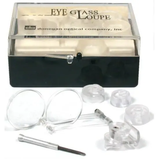 Eyeglass Loupe Magnifier 4X 10X 14X Power Magnification {1}