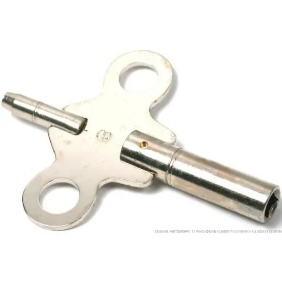American Clock Double End Winder Key Size 8 & 1.95mm {1}