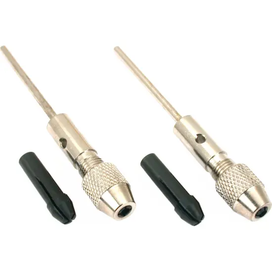 4 Pin Vise Drill Bit Adapter Chucks Jewelers Tool 3/32" {1}