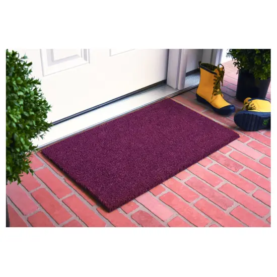 Collins Purple Pastel Doormat {4}