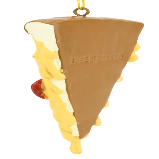 Slice of Pepperoni Pizza Christmas Ornament Food Ornament {4}