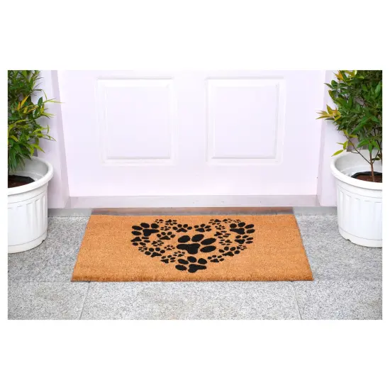 Heart Paws Doormat {4}