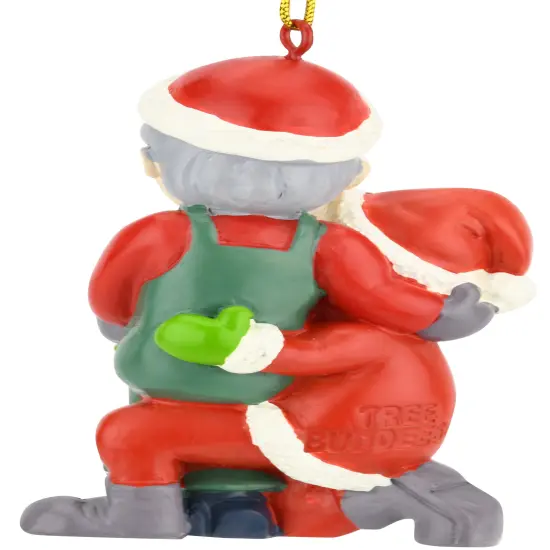I Do! Santa Proposing Resin Christmas Ornament {4}