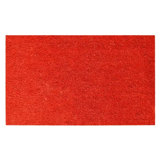 Collins Red Pastel Doormat {1}