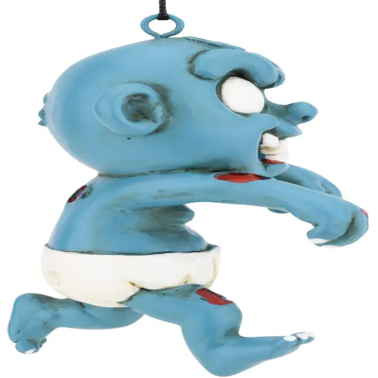 Walking Zombie Baby Halloween Ornament {5}
