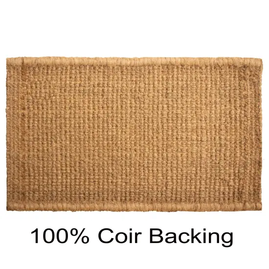 Tropical Palm Coir Doormat {2}