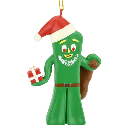 Santa Gumby Christmas Ornament Limited Edition {1}