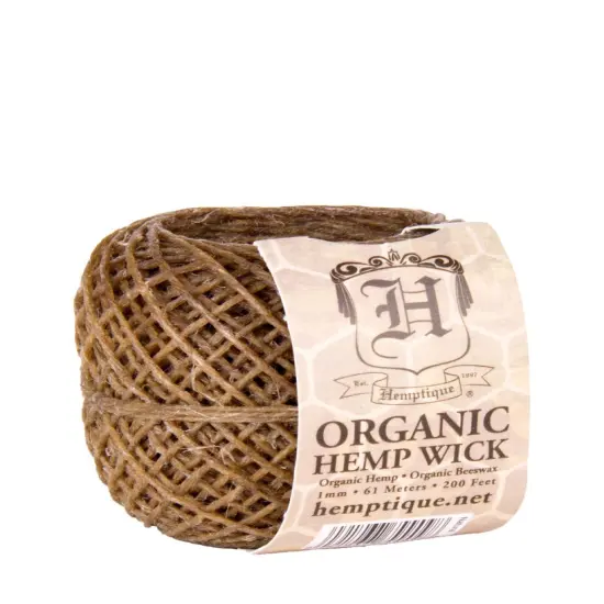 Hemptique Organic Beeswax Hemp Wick Balls Eco Friendly Sustainable Naturally Grown Jewelry Bracelet Making Paper Crafting Scrapbooking Bookbinding Mixed Media Crocheting Macrame Seasonal Holiday Gift Wrapping Outdoor Gardening Candle Making Rainbow {2}