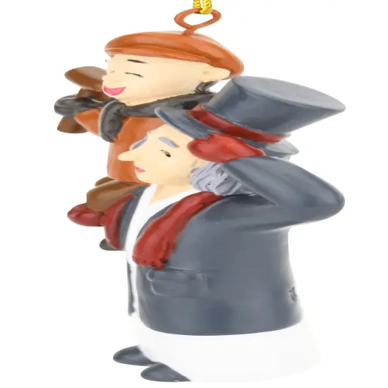Scrooge & Tiny Tim from A Christmas Carol Ornament {6}