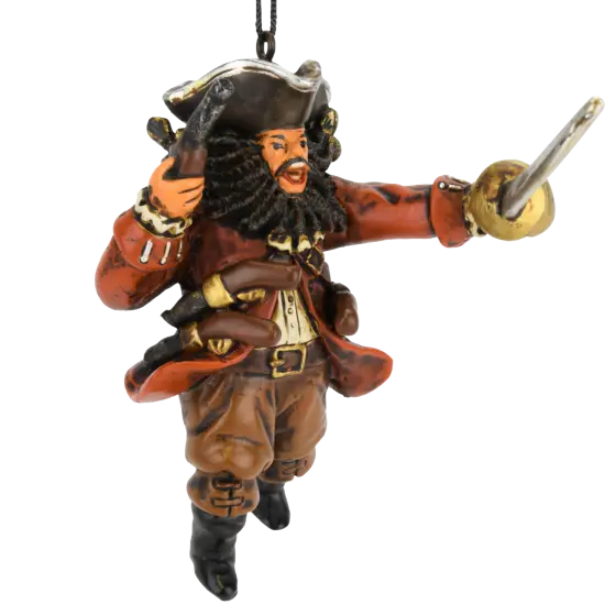 Blackbeard The Pirate Halloween / Christmas Ornaments {1}
