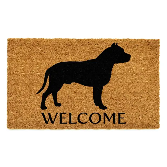 Staffordshire Bull Terrier Doormat {1}