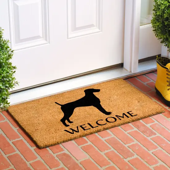 Weimaraner Doormat {3}