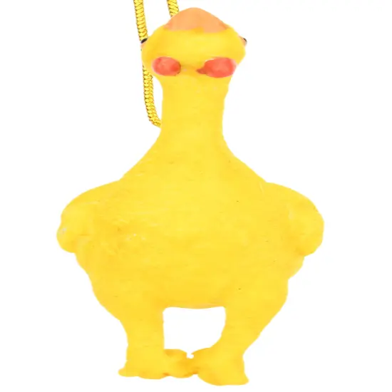 Tree Buddees Rubber Chicken Funny Gift Christmas Ornaments {5}