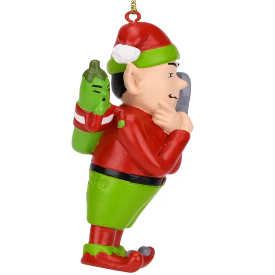 Elf Searching for The Christmas Pickle Ornament {2}