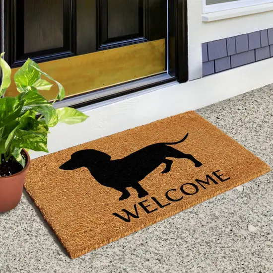 103031729 Dachshund Doormat {6}