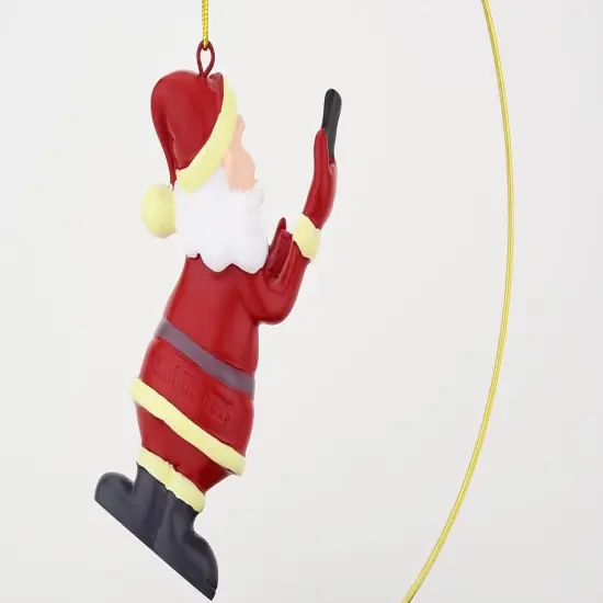 Selfie Santa&trade; Christmas Ornament {5}