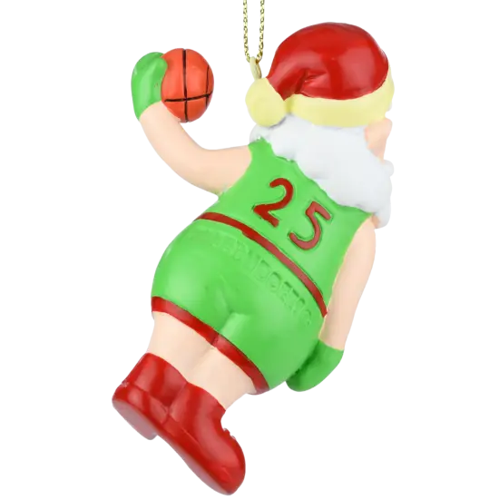 Air Santa&trade; Basketball Christmas Ornament {3}