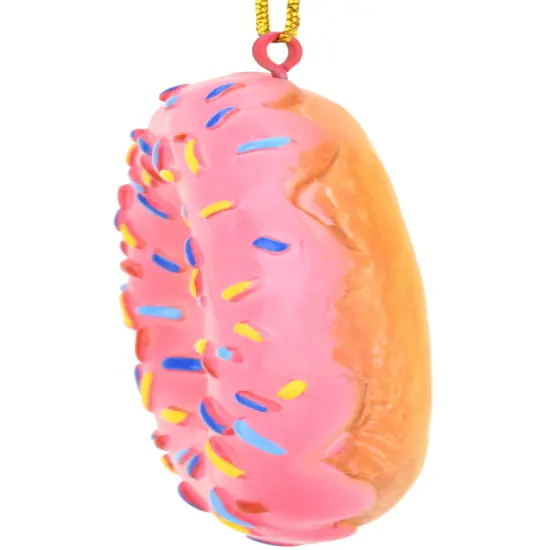 Tree Buddees Pink Donut Dessert Food Christmas Ornament {4}