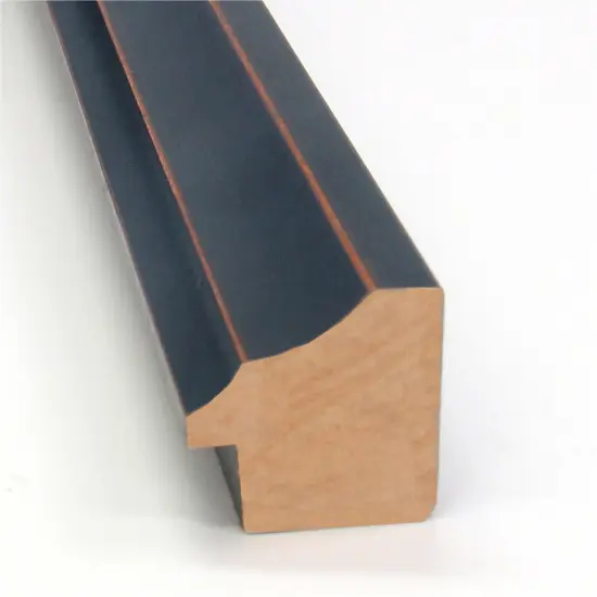 Amanti Art Non-Beveled Wood Wall Mirror, Dark Bronze Scoop Frame {2}