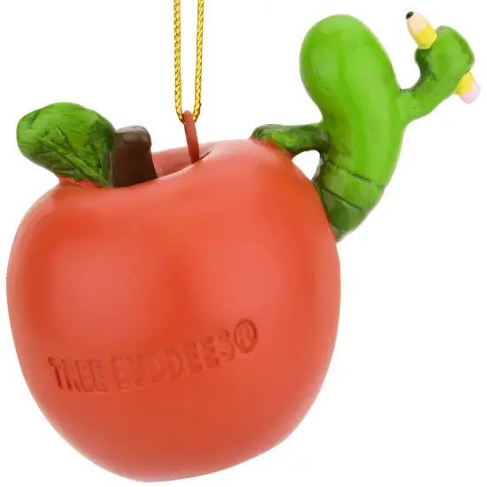 Tree Buddees Teacher's Apple School Teaching Christmas Ornament {4}