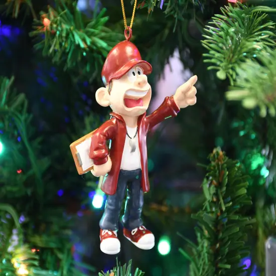 Team Coach Christmas Sports Ornament {6}