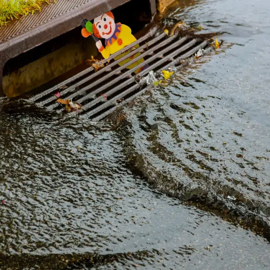 Tree Buddees Creepy Clown Holding a Bloody Hatchet Halloween Ornament {6}