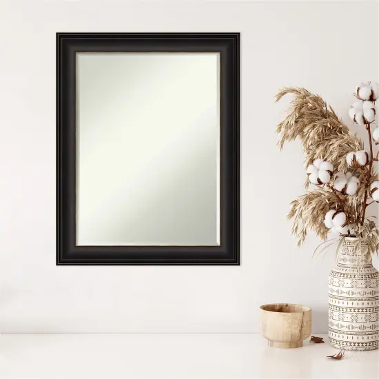 Petite Bevel Wall Mirror, Trio Oil Rubbed Bronze Frame {5}