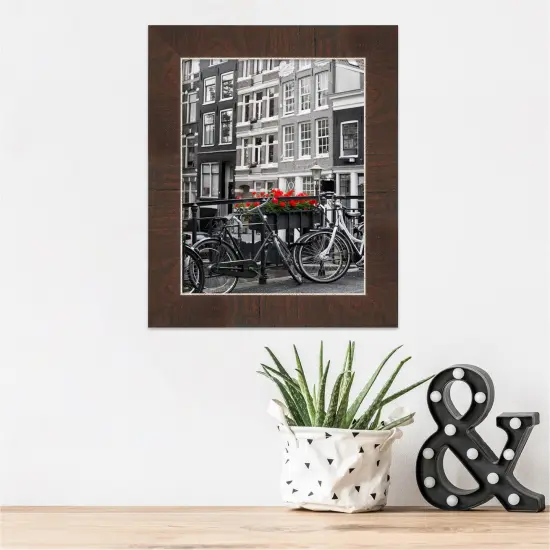 Amanti Art Wildwood Brown Narrow Picture Frame {5}