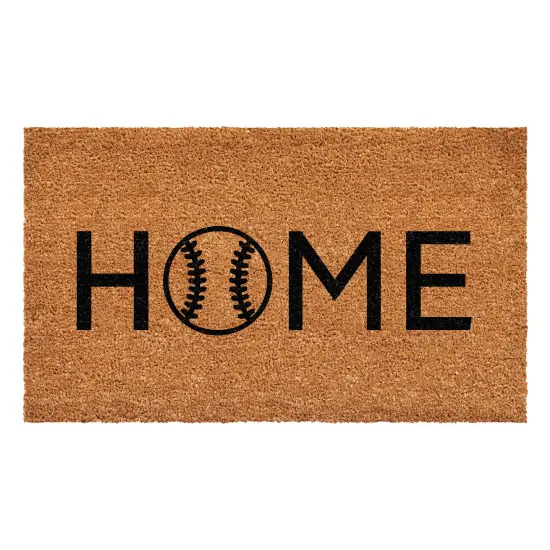 Baseball Home Doormat {1}