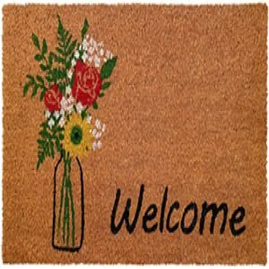 Summer Bouquet Doormat {1}