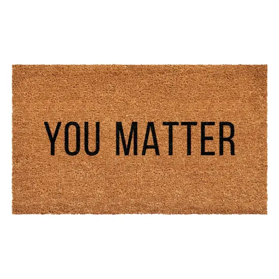 You Matter Doormat {1}