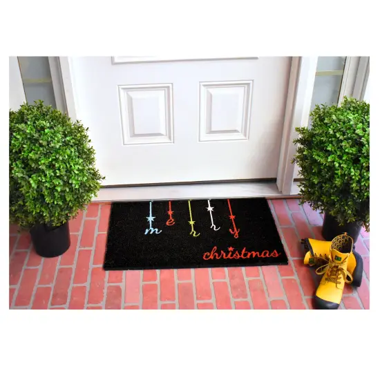 Whimsical Christmas Doormat {3}