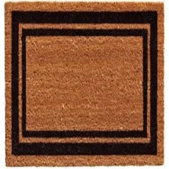 152961830NP Black Border Doormat {7}