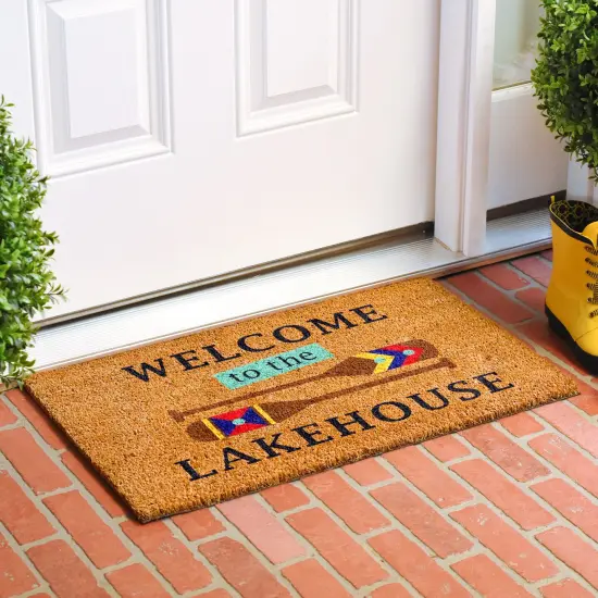 Welcome to the Lake House Doormat {2}