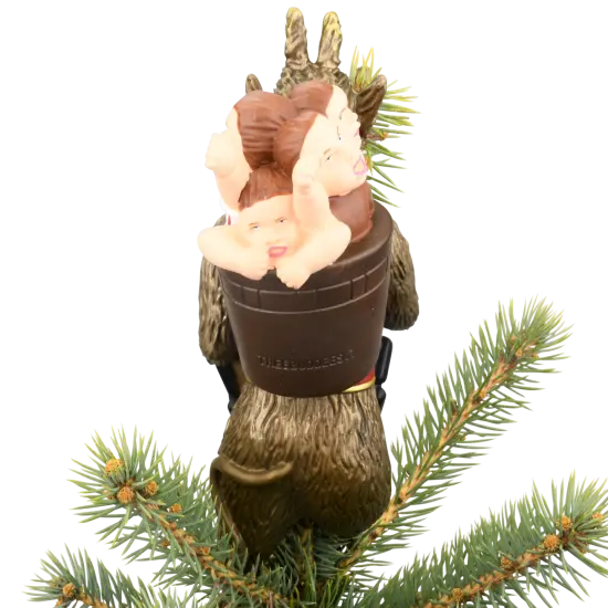 Creepy Krampus Tree Topper for Christmas or Halloween Trees - Large 10" {4}