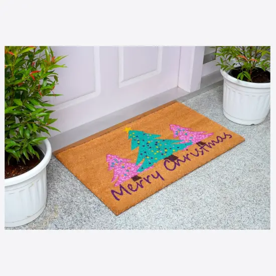 Jolly Christmas Doormat {2}