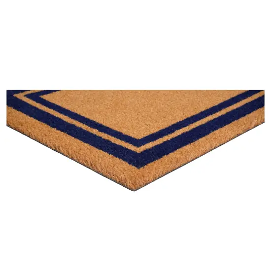 153001830NP Dark Blue Border Doormat {4}