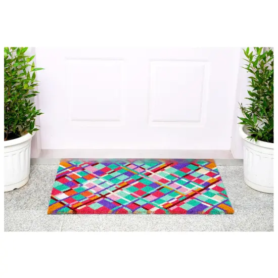 Jazzy Abstract Doormat {3}