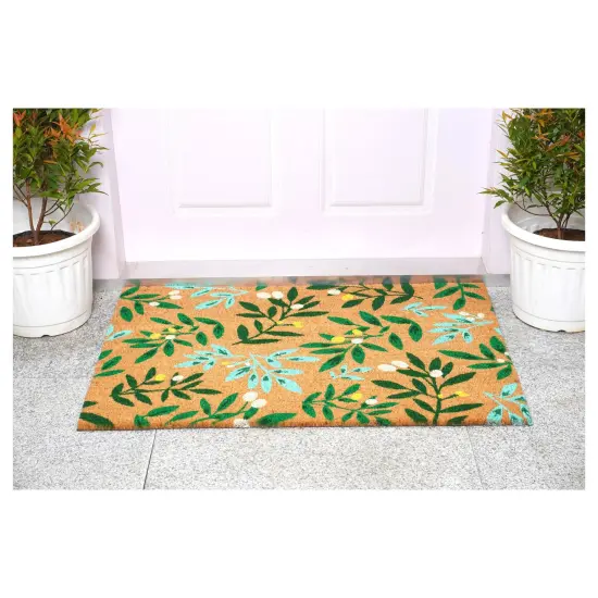 107481729 Botanical Olives Doormat {4}
