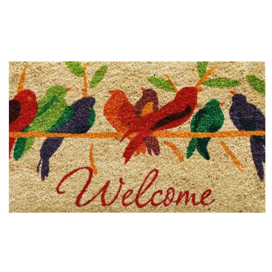 Tweet Welcome Doormat {1}