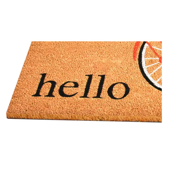 107221729 Floral Bicycle Doormat {4}