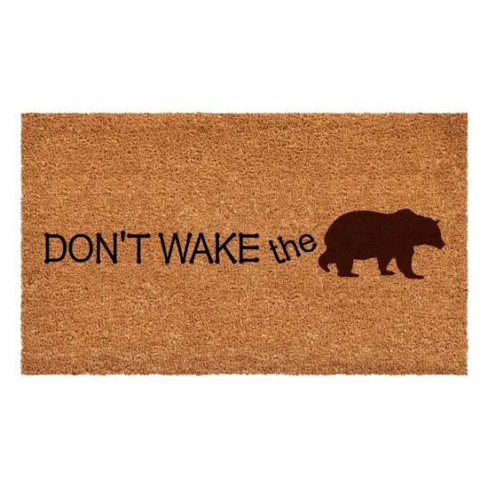 Don't Wake the Bear Doormat {1}
