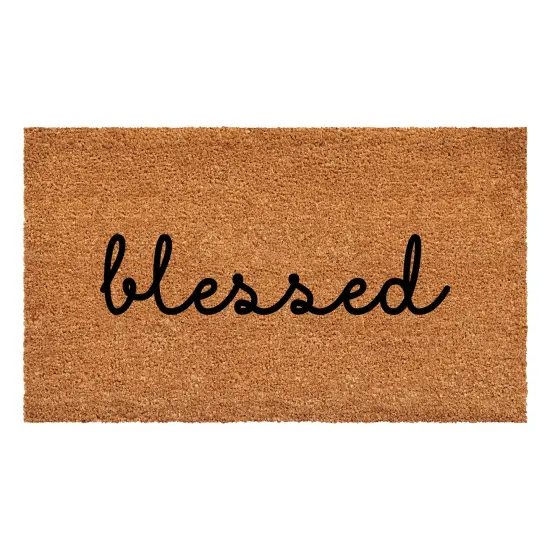 108151729 Blessed Doormat {1}