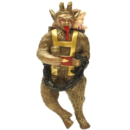 Creepy Krampus Tree Topper for Christmas or Halloween Trees - Large 10" {2}